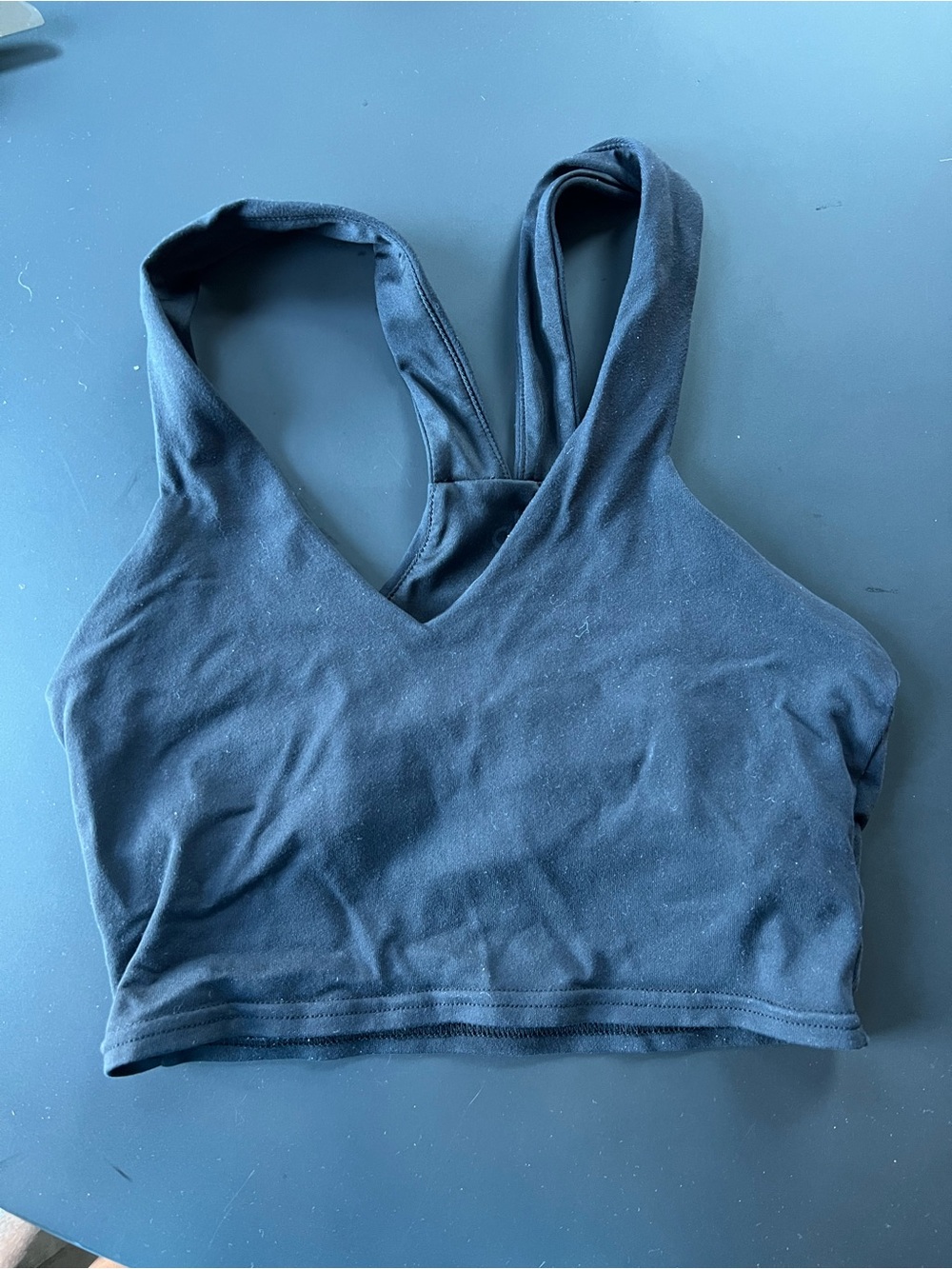 ALO Airbrush Real Bra Tank Size XS black